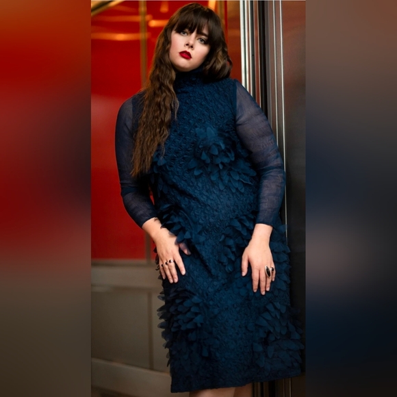 Kate Hewko Black Petal Dress - One Size Fits All (It's True!) - Picture 3 of 9